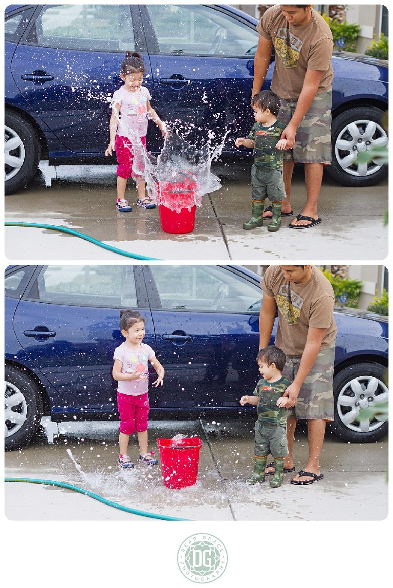 Fun With Chores, Tampa Child Photographer