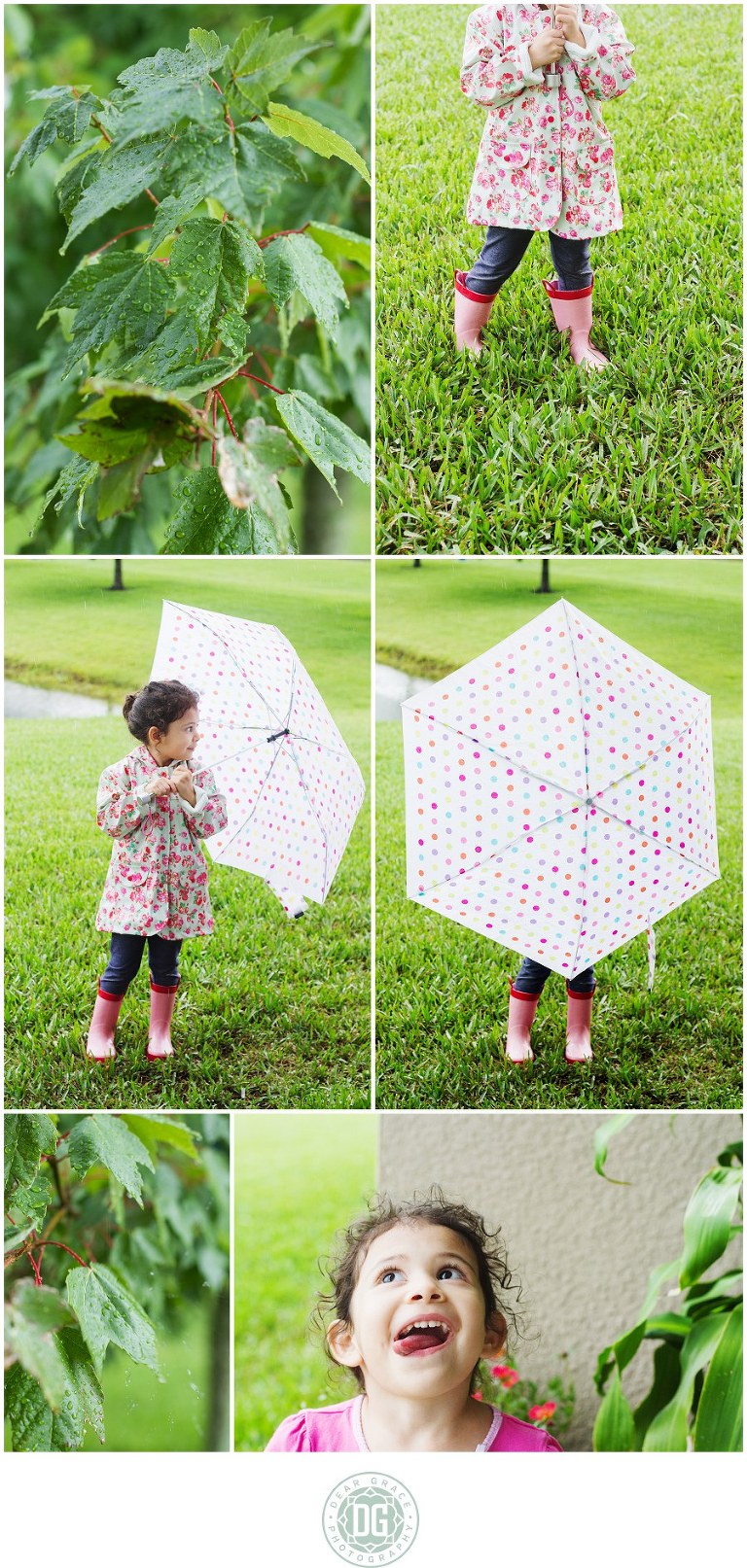 Embracing the Rain, Tampa Child Photographer